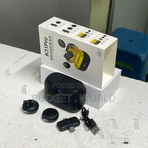 Plug-and-Play USB Type-C K31 2-in-1 Noise Reduction Wireless Lavalier