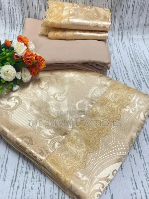 Silk Duvet Cover Sets Material Cotton Inside Elegant Lace Design