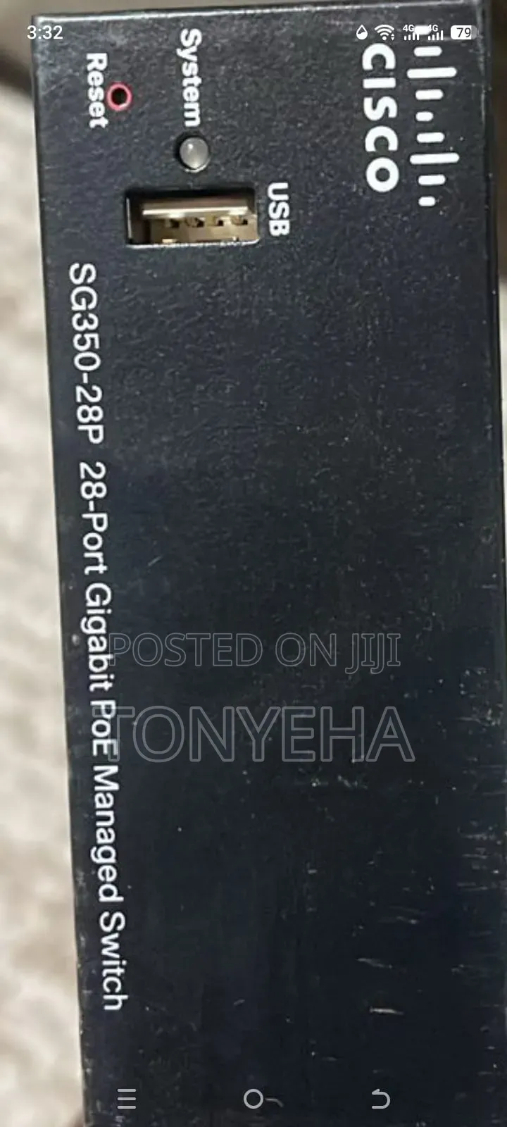 Cisco SG350-28P 28 Port Gigabit Switch