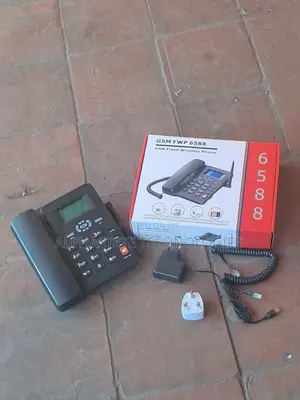 GSM 6588 Wireless Desk Phone for Safaricom and Airtel
