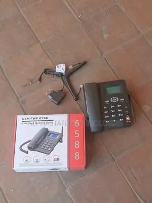 GSM Fixed Wireless Phone 6588 With LCD Display