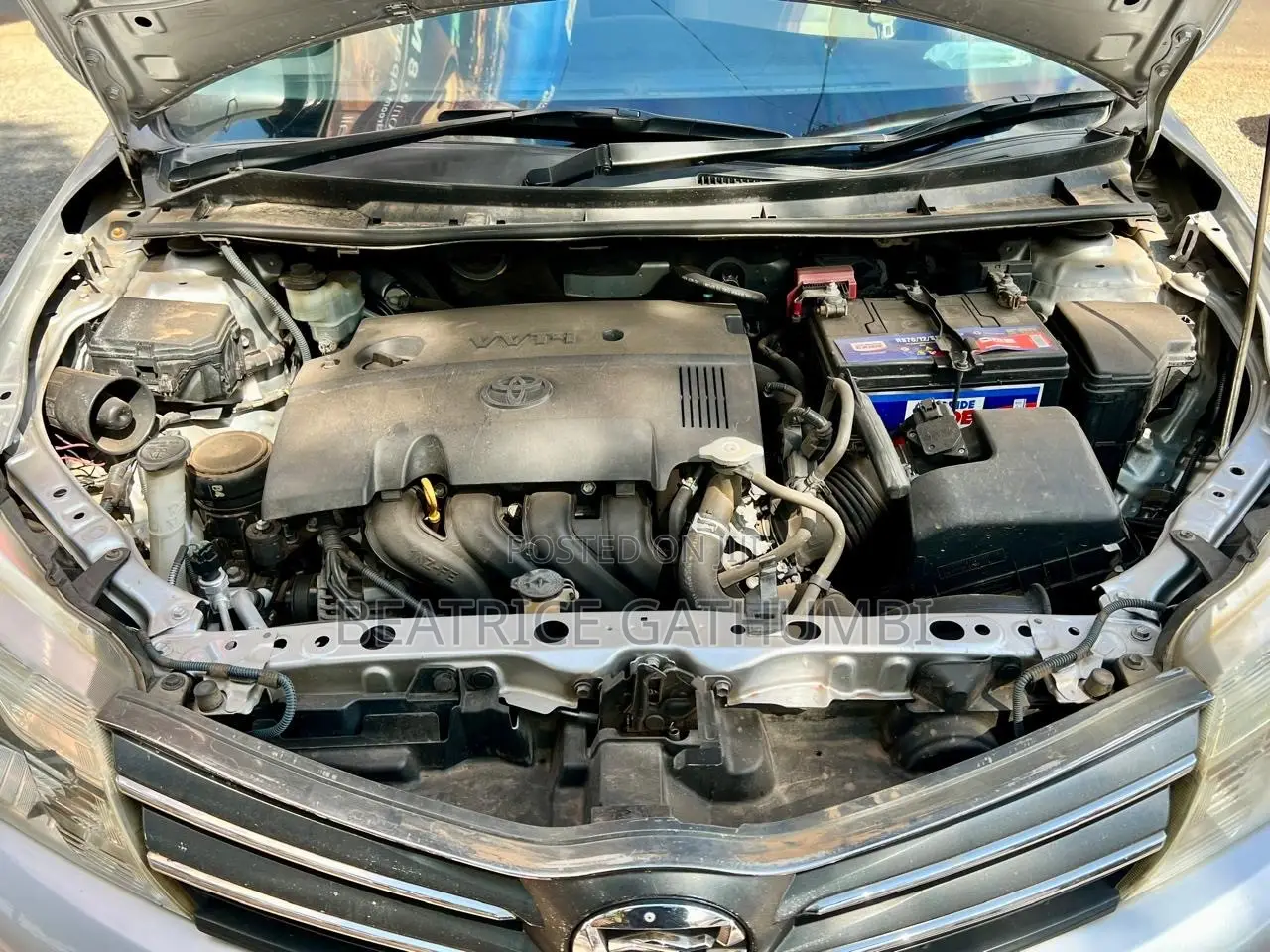Toyota Axio 2014 Silver