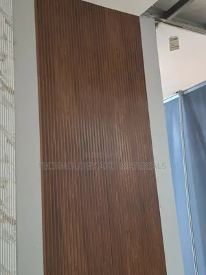 Dark Walnut Fluted Ps Wall Panel