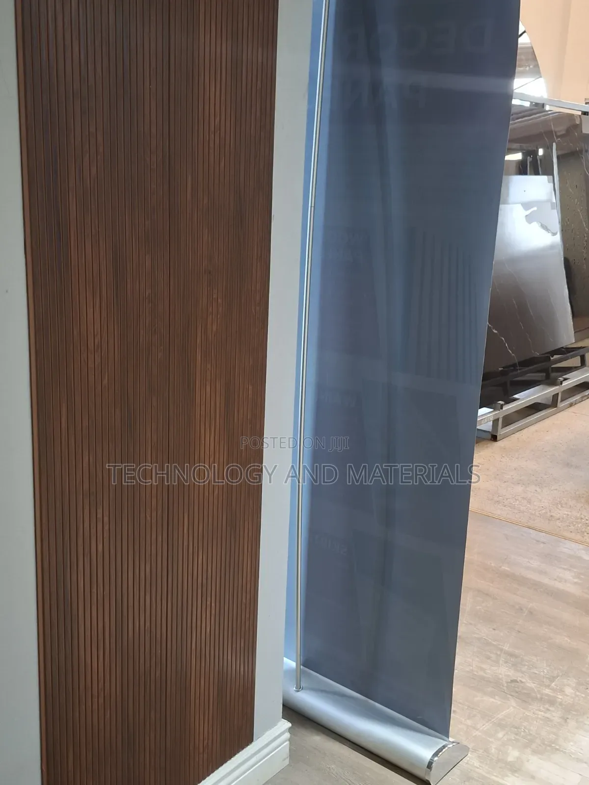 Dark Walnut Fluted Ps Wall Panel