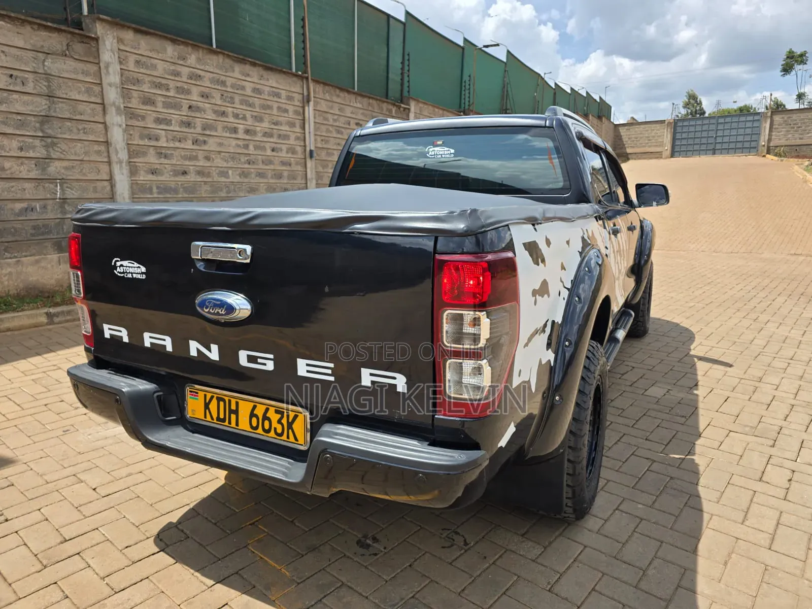 Ford Ranger Wildtrak 2014 Black