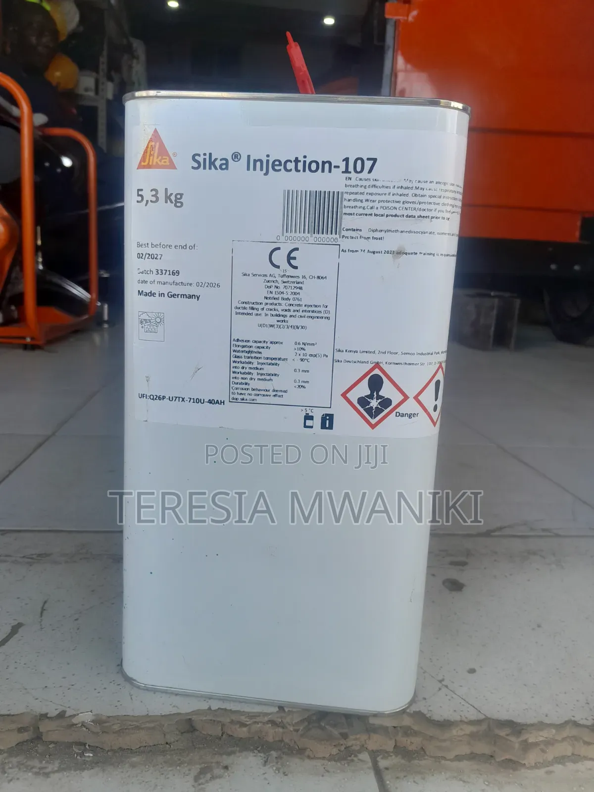 Sika Injection 107( 5.3 Kgs)