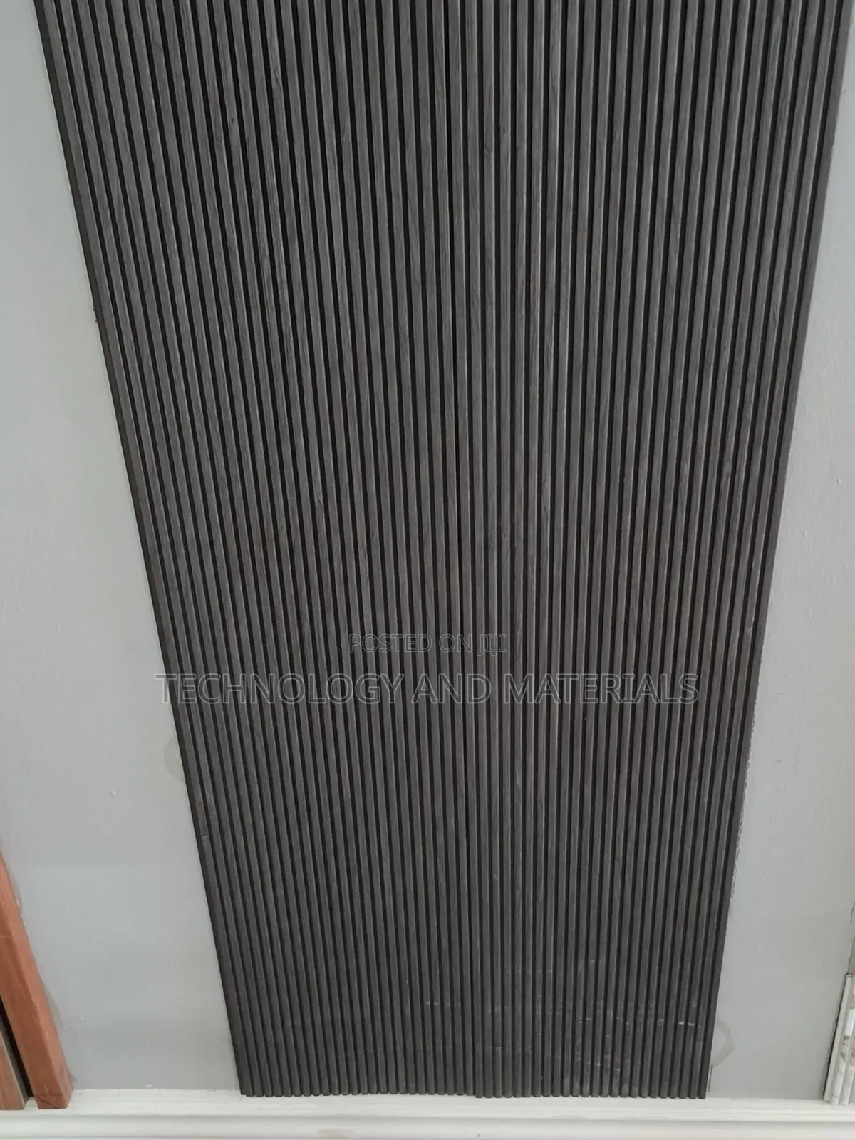 Grey Micro-Fluted PS Wall Panel