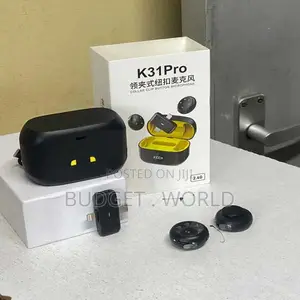 Lightning Clip Mini Mic With Noise Reduction K31 Wireless Lavalier Mic