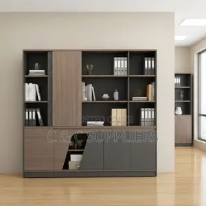 Executive Wall Unit With Shelves