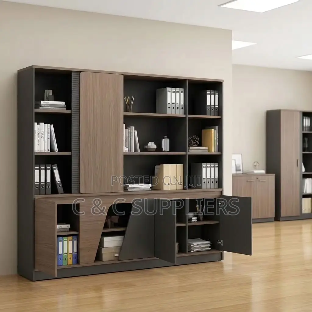 Executive Wall Unit With Shelves