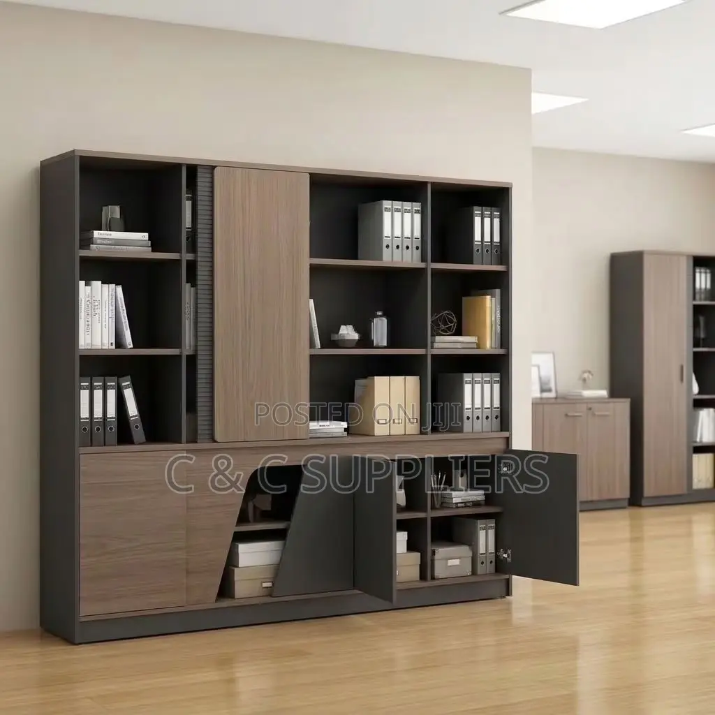 Executive Wall Unit With Shelves