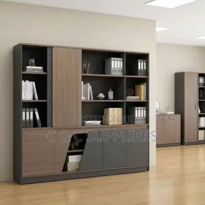 Executive Wall Unit With Shelves