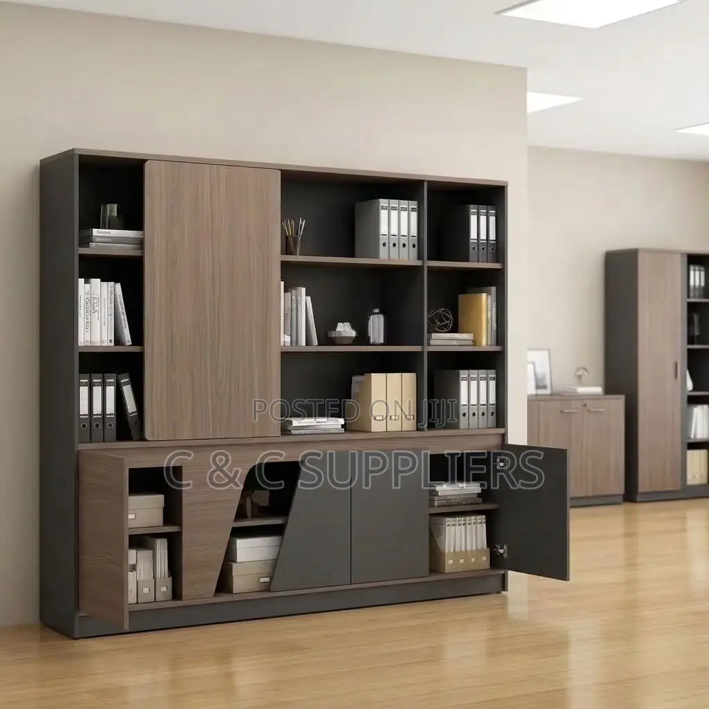 Executive Wall Unit With Shelves