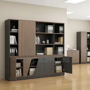 Executive Wall Unit With Shelves