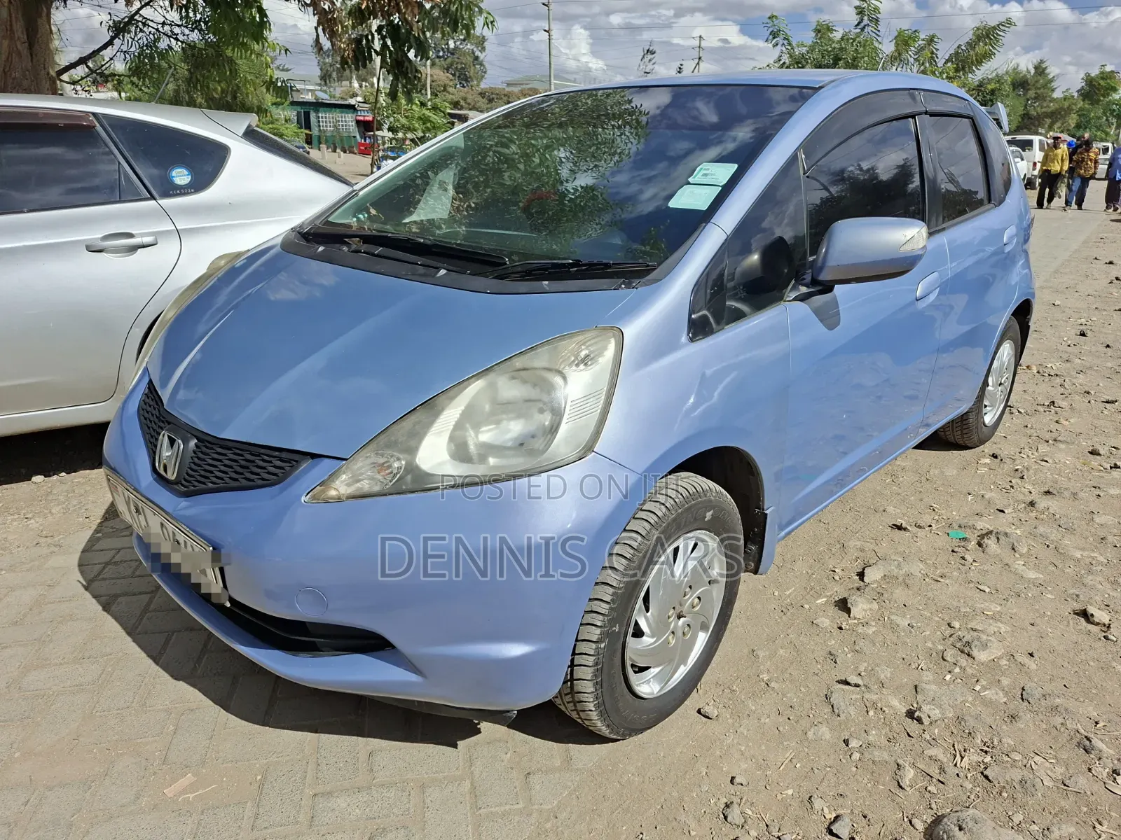 Honda Fit Automatic 2010 Blue
