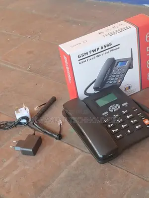GSM 6588 Cellular Network Telephone With Keypad