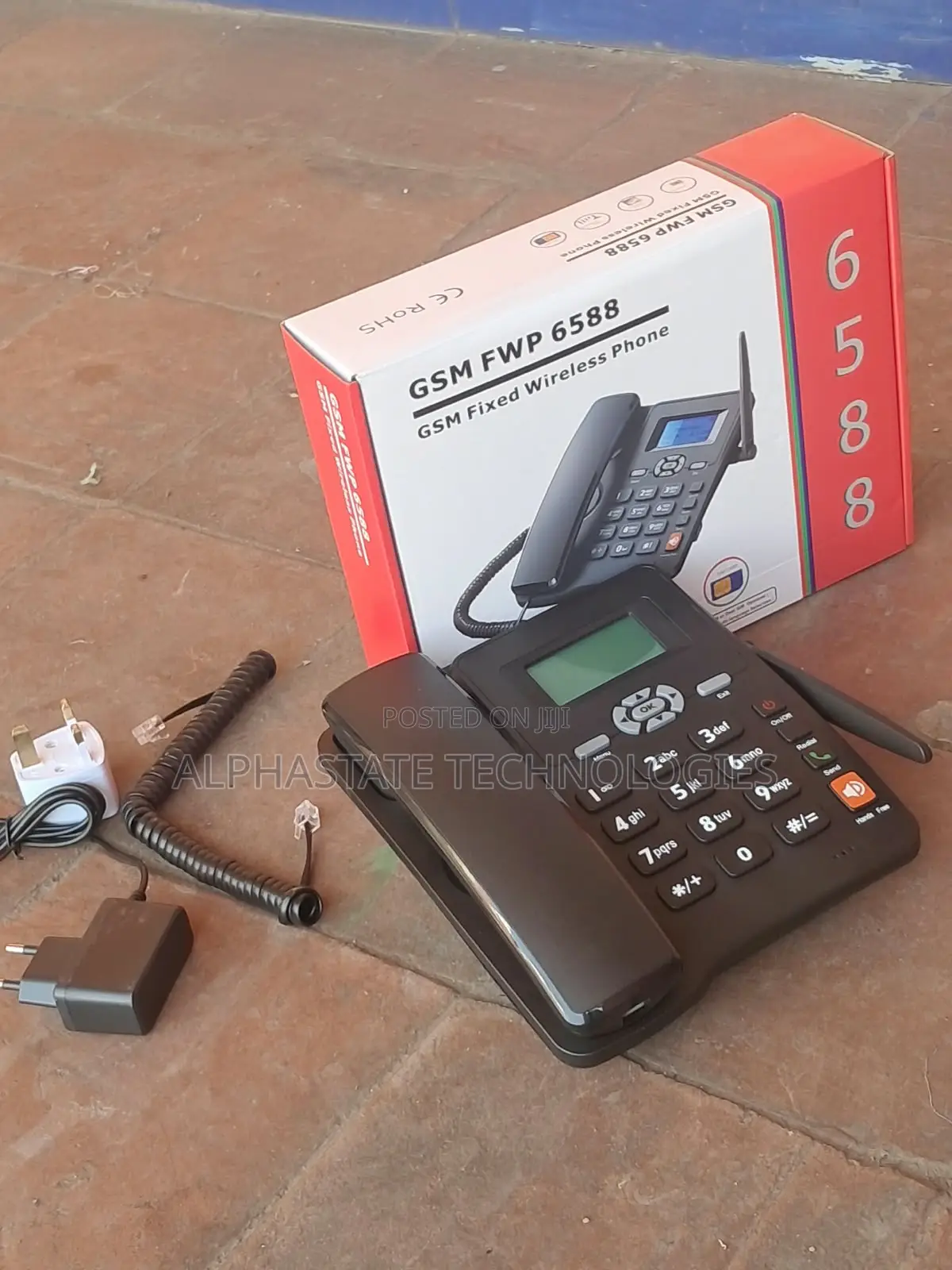GSM 6588 Cellular Network Telephone With Keypad