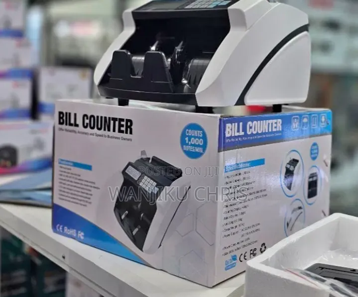 Fully Automatic Bill Counter Machine With Counterfeit Detector
