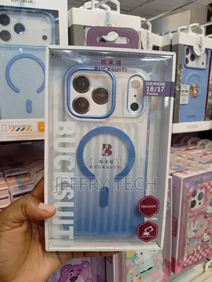 Blue BuckSuiti MagSafe Anti-Shock Case iPhone 17 Pro Max 18 Pro Max