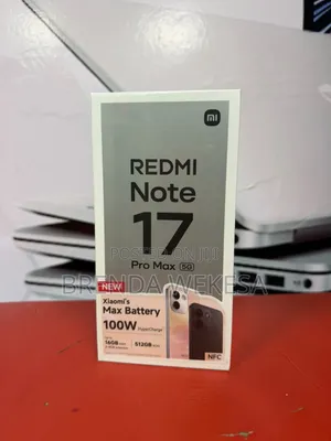 New Xiaomi Redmi Note 17 Pro Max 256 GB Silver