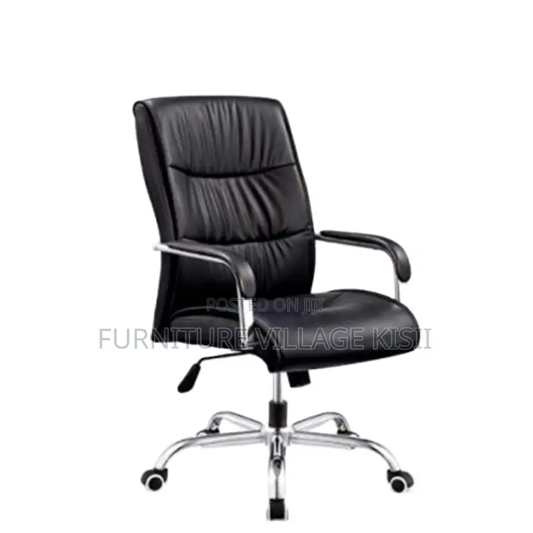 Leather Cantilever Visitor Office Chair