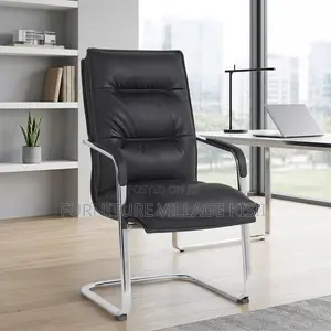 Leather Cantilever Visitor Office Chair