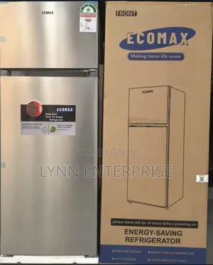 Ecomax 230 Litres Dark Silver Double Door Refrigerator