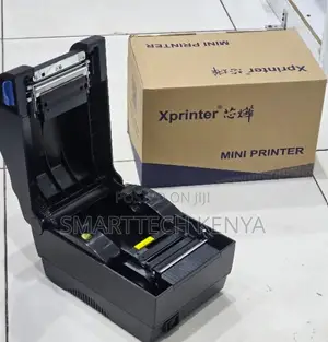 80mm Barcode Thermal Label & Receipt Printer, Low Noise Printing