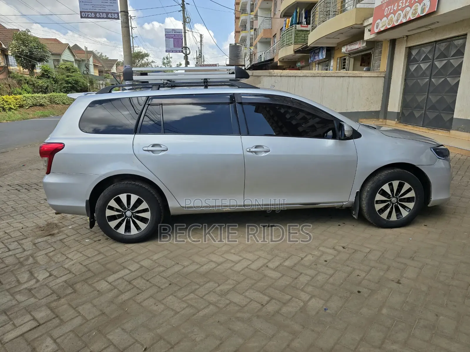 Toyota Corolla Fielder 2011 Silver