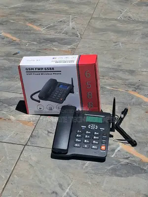 GSM Landline Phone 6588 for Shops, Offices and Reception