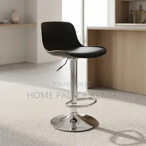 Bar Stool; Modern Padded Adjustable Bar Stool for Kitchen Islands