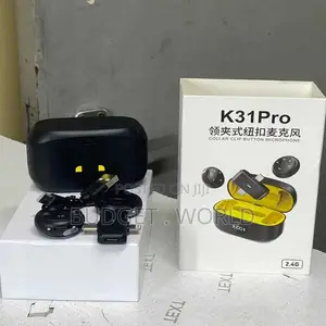 2.4GHz WIRELESS UNIVERSALK31 Pro Lavalier Mic Noise Reduction