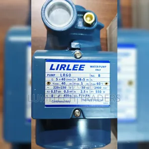 Lirlee Booster Pump 0.5Hp