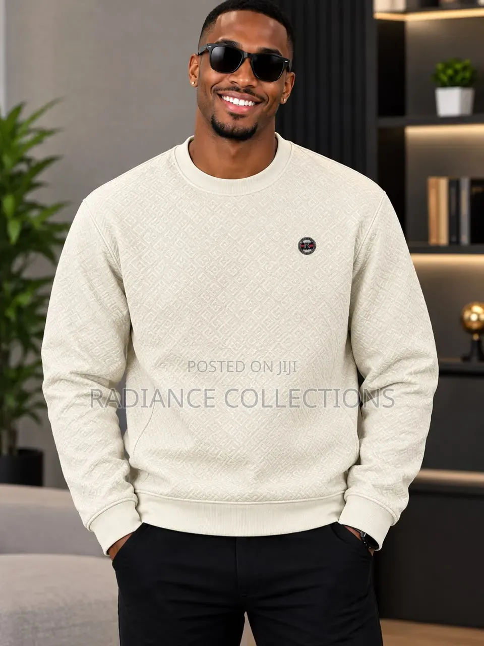 Men Warm Sweatshirts With Fur Inside