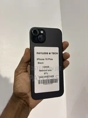 Apple iPhone 15 Plus 128 GB Black