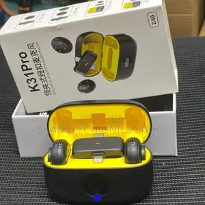 K31PRO Wireless Microphone One Click Noise Reduction Function