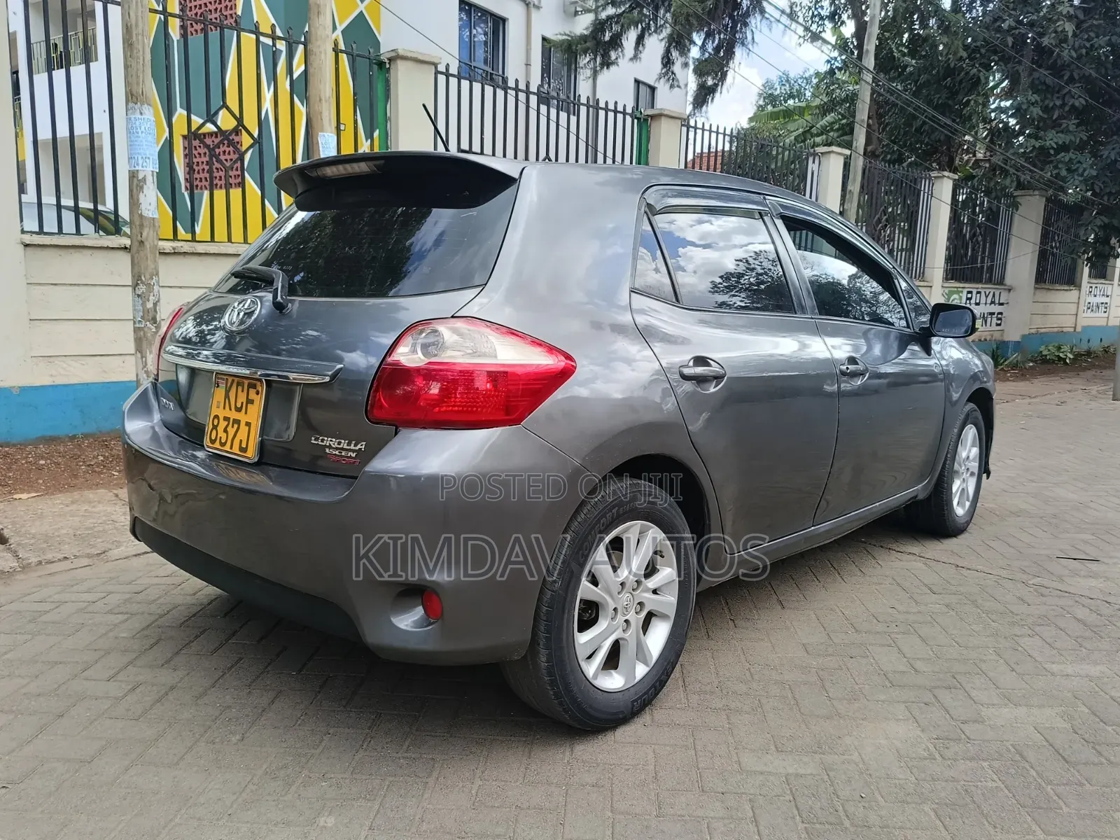 Toyota Corolla 2008 Gray