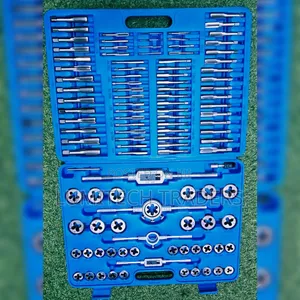 Heavy Duty 110 PCS Tap & Die Set, Threading Tool M2-M18