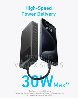 Anker 20,000mAh 30W Fast Charging Power Bank