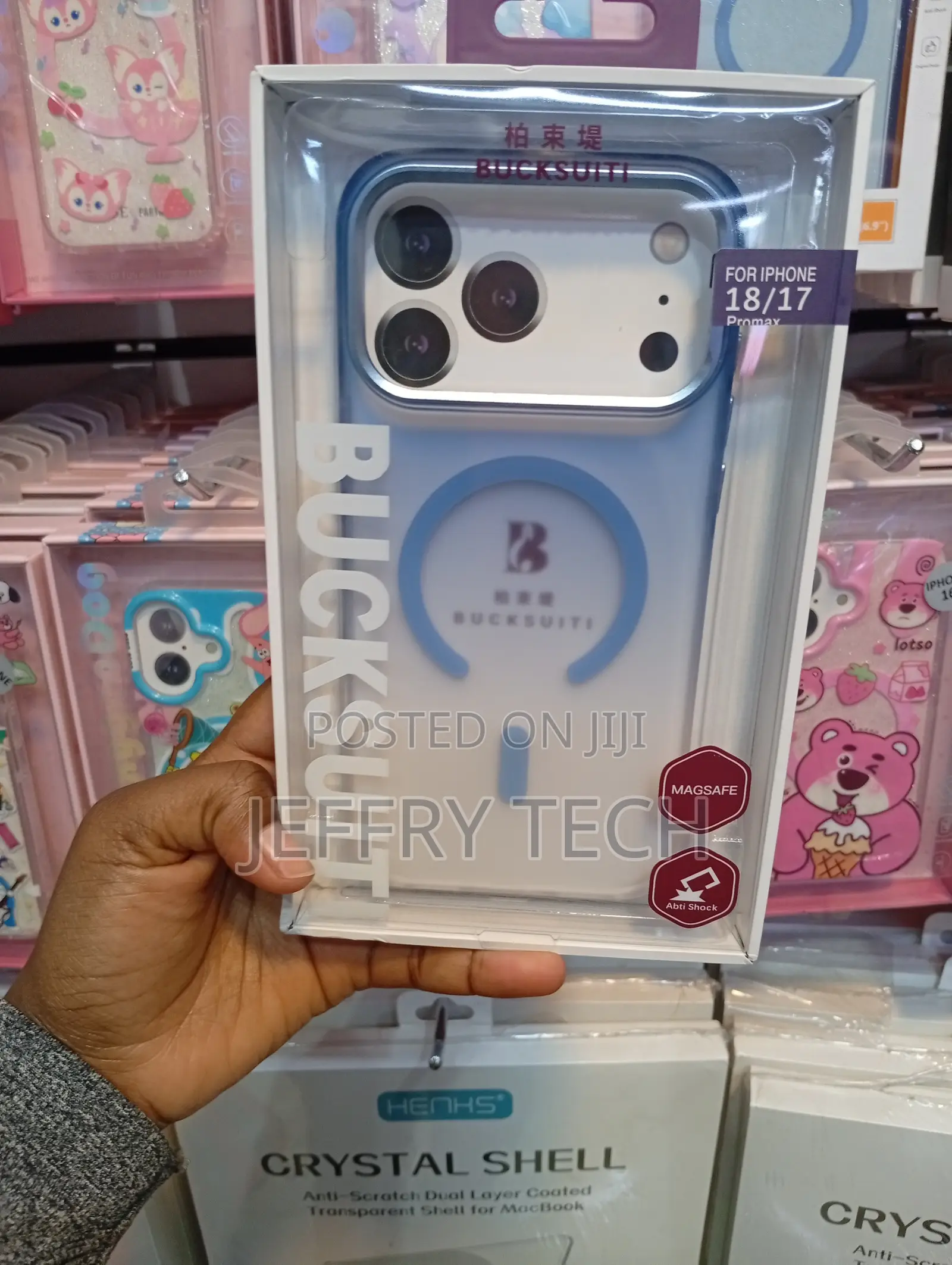 Blue MagSafe Case for the iPhone 17 Pro Max and iPhone 18 Pro Max