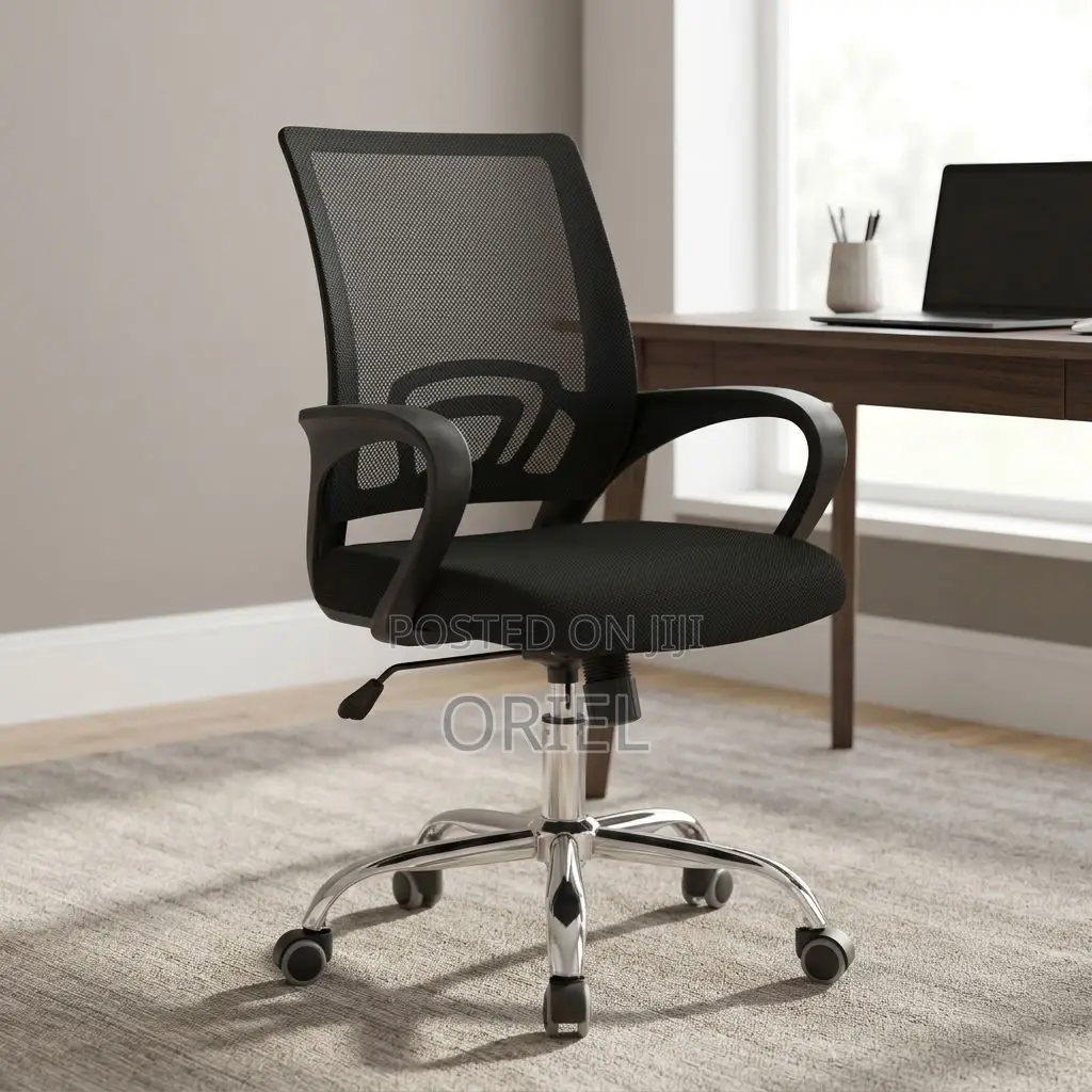 Ergonomic Staff Office Chair – Comfortable Seating for Workspaces