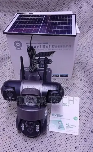 VTS -28 W-F Wi-Fi Smart PTZ Solar Powered Outdoor Surveillance Camera