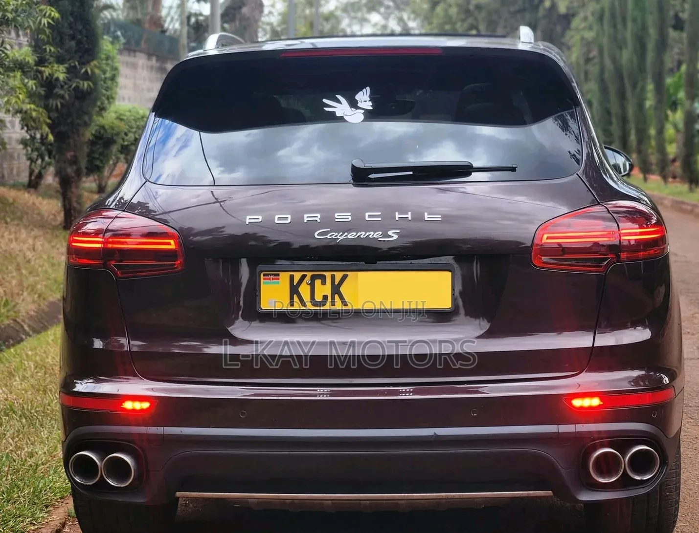 Porsche Cayenne 2016 Purple