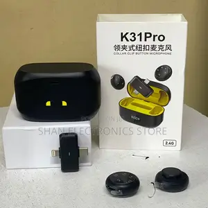 K31PRO Wireless Microphone for Vlogs Streaming and Voice Recording