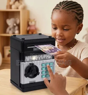 Digital ATM Piggy Bank Password Money Savings Safe Box