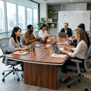 2m C Ustom Made Office Boardroom Table