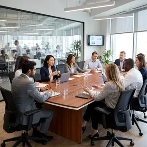 2m C Ustom Made Office Boardroom Table
