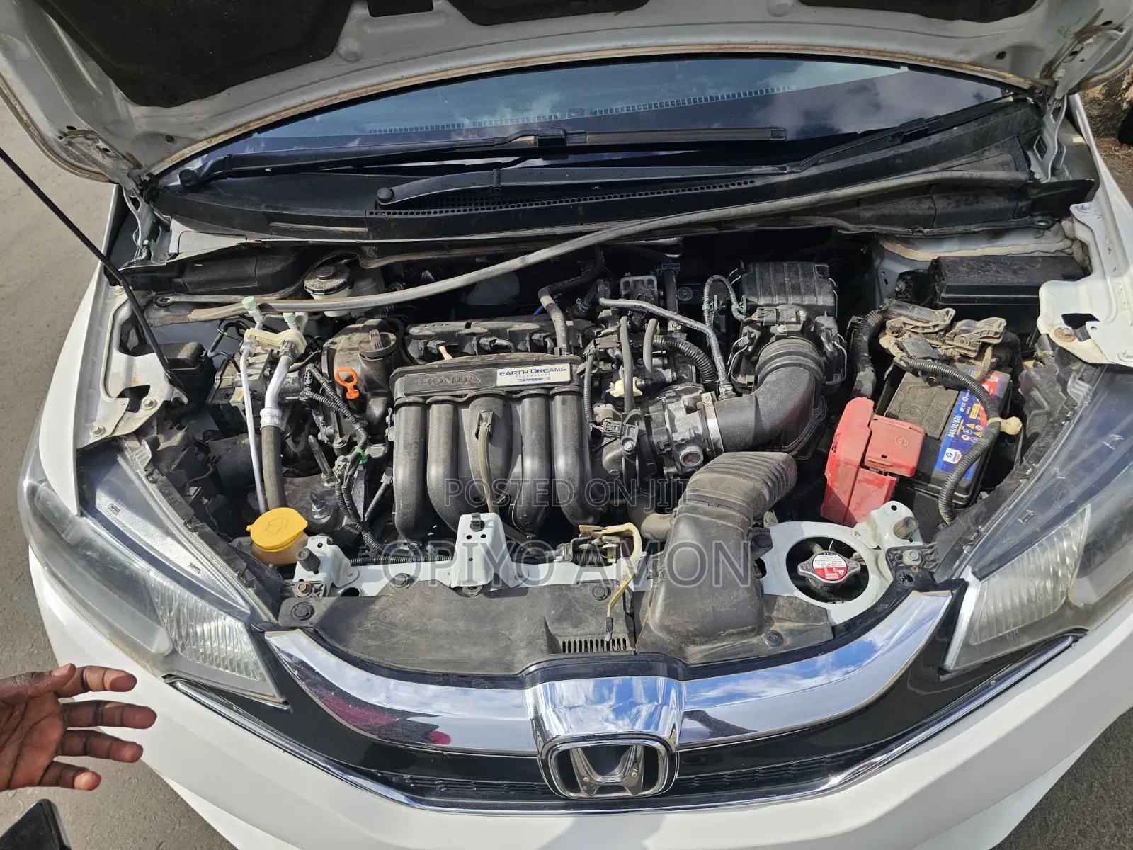 Honda Fit 2016 White