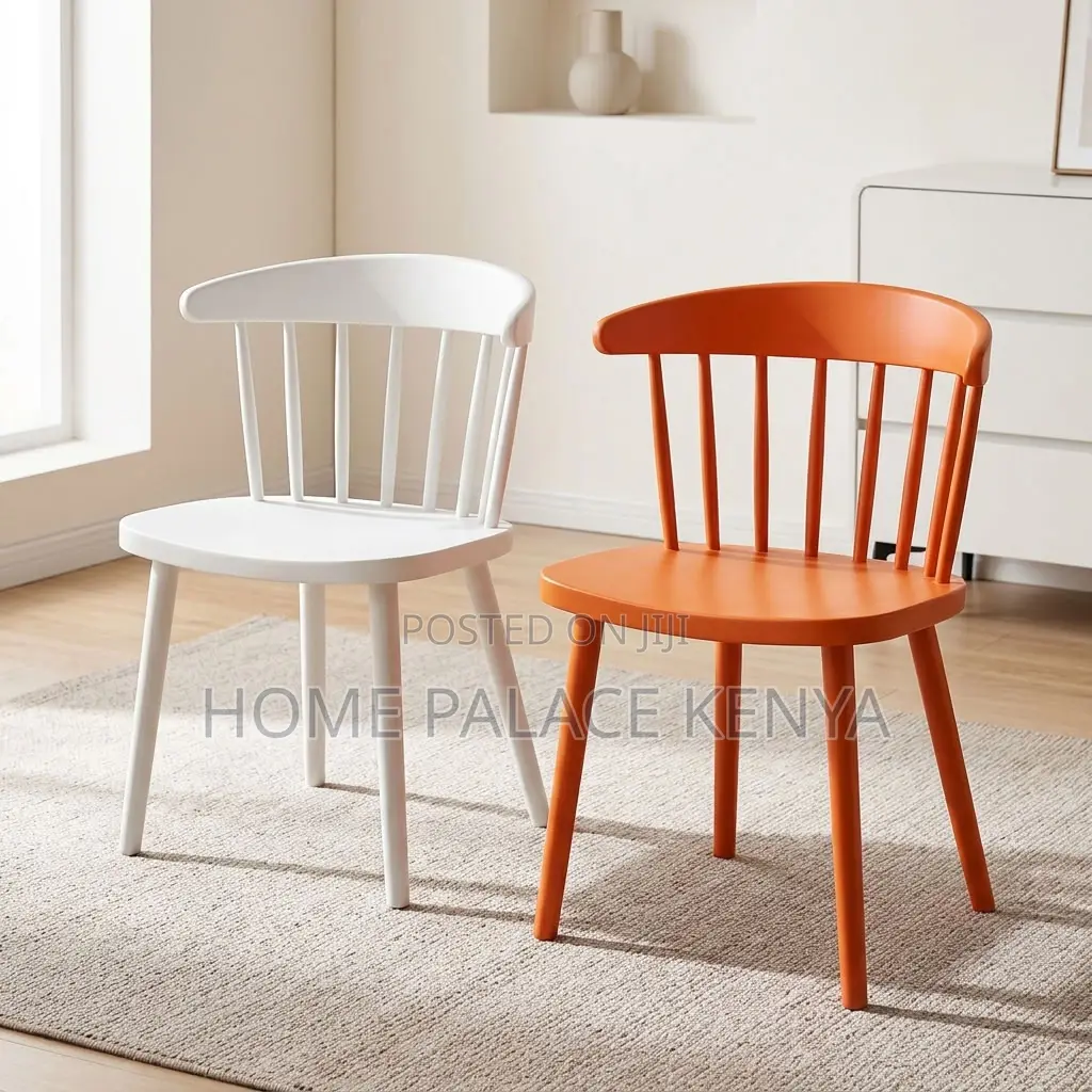 Plastic Chair; Strong Plastic Stackable Chair for Indoor Dining