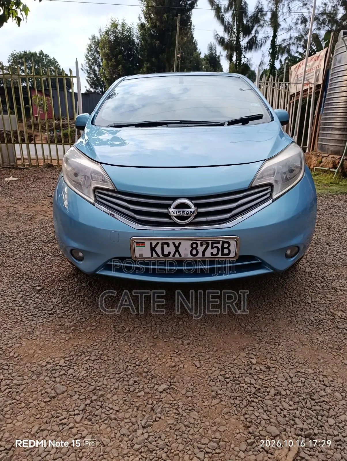 Nissan Note 2013 Blue